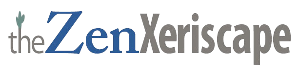 the Zen Xeriscape logo with cactus
